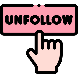 Unfollow icon