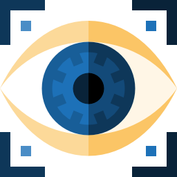 Eye scan icon