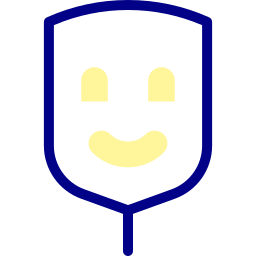 glückliche maske icon