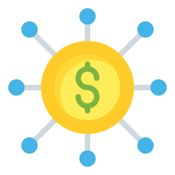 argent numérique Icône