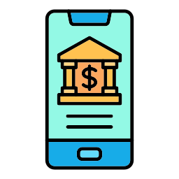 mobile banking icon