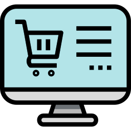 Online shop icon