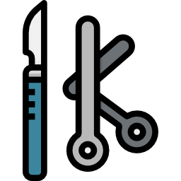 Medical tools icon