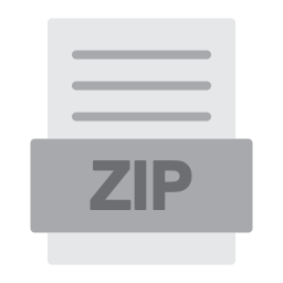 Zip file icon