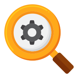 Magnifying glass icon