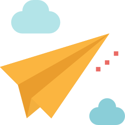 Paper plane icon