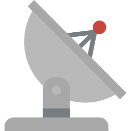 Satellite dish icon