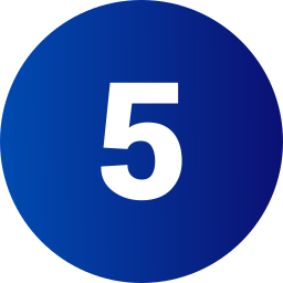 número 5 Ícone