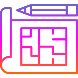 plan de construction Icône