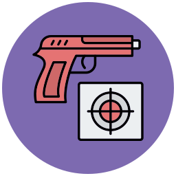 Shooting game icon