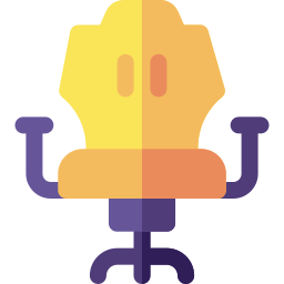 Gaming chair icon