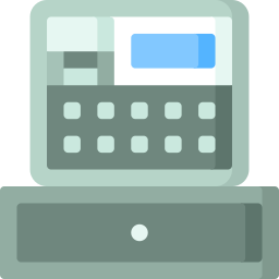 Cash register icon