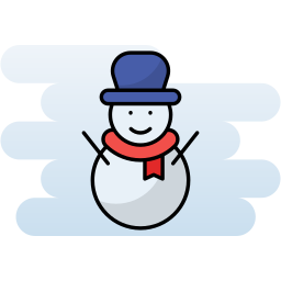 bonhomme de neige Icône