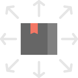 distribuição Ícone