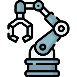 bras robotique Icône