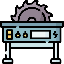 scie circulaire Icône