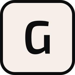 buchstabe g icon