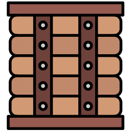 boite en bois Icône