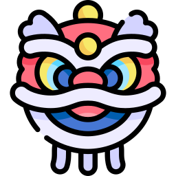 Lion dance icon