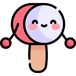 Rattle drum icon