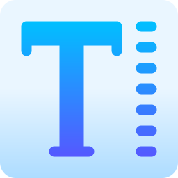 dimensione del testo icona