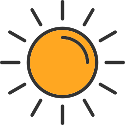 Sun icon