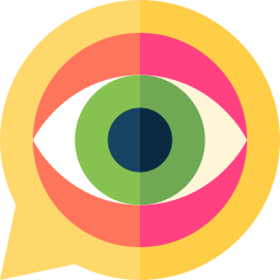 Visual language icon