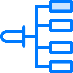 Hierarchical structure icon