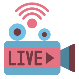 Live broadcast icon