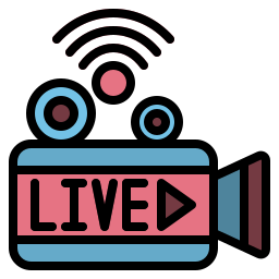 Live broadcast icon