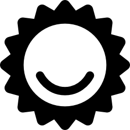 sonniger tag icon