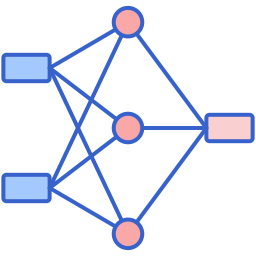 neurales netzwerk icon