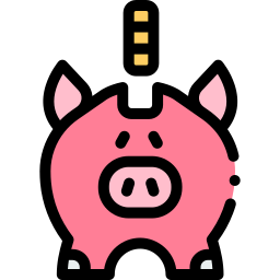 Piggy bank icon