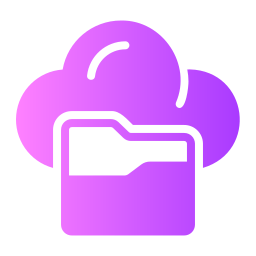 Cloud storage icon