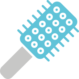 brosse à cheveux Icône