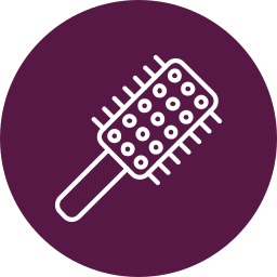 Hairbrush icon