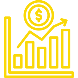 Profit growth icon