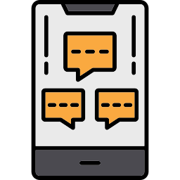 Mobile Chat icon