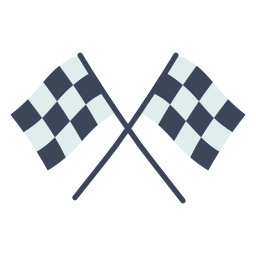 Racing flag icon