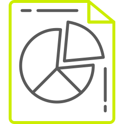 diagramme circulaire Icône