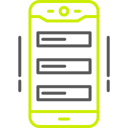 application mobile Icône