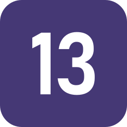 13 icon