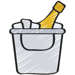 Wine bucket icon