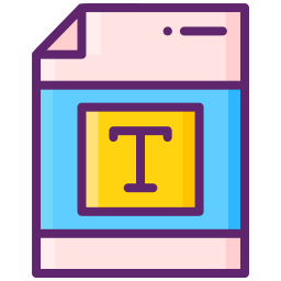 Text file icon