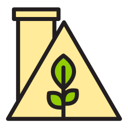 Eco house icon