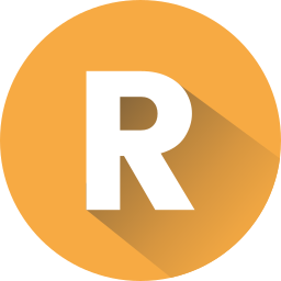 Letter r icon