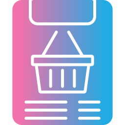 Purchase order icon