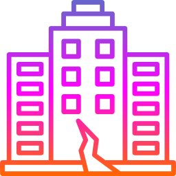 tremblement de terre Icône