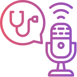 Health podcast icon