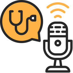 Health podcast icon